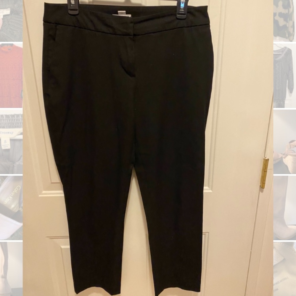 Black ankle pants